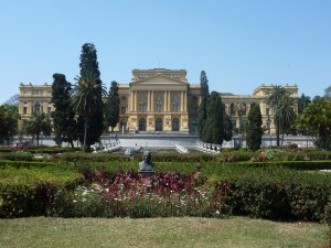 The former royal palce of the king of Brazil before the country was declared a republic is now the Museu Paulista of Universidade de São Paulo. 