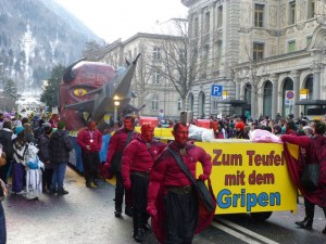 Glücklich Fasnacht