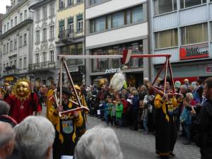 Lucerne traditions represented in Olma's opening parade.