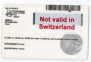 No rights on red: Driving in Switzerland