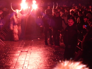 Completion of the Krampus Laufen in Klagenfurt